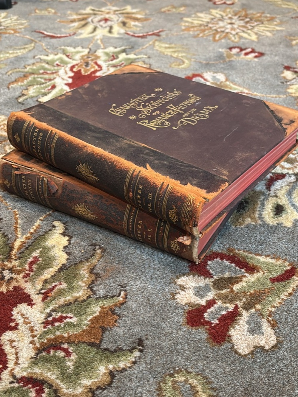 Classic Brown Leather-Style Decorative Notebook Journal